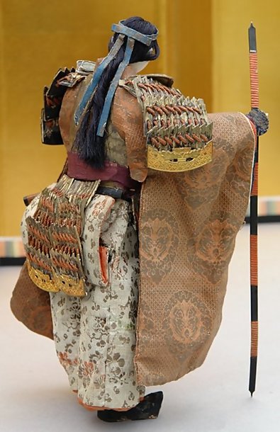 Japanese Antique Samurai warrior Dolls, Empress Jingo