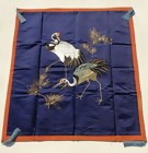 Old Fukusa, Japanese Gift Cover,  a Pair of Cranes