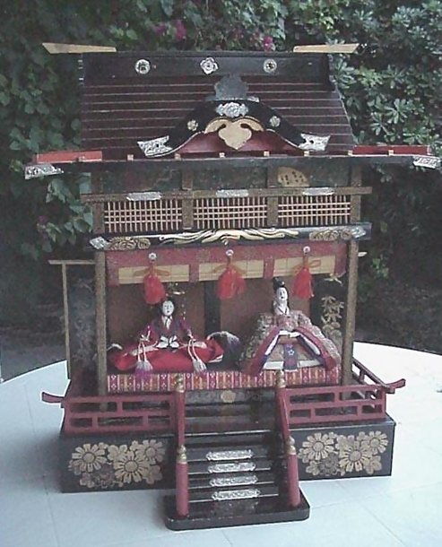 Old Japanese Hina Dolls House #1