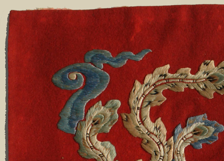 Chinese Textile Embroidery Art, Dragon and Phoenix