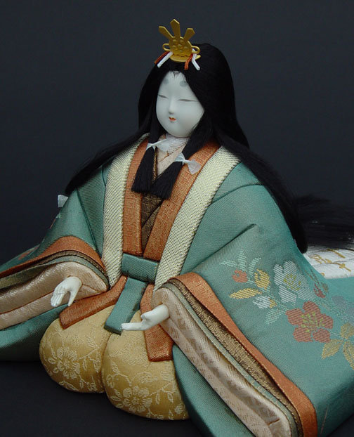 Japanese Hina Dolls, Mataro Japanese Kimekomi Dolls