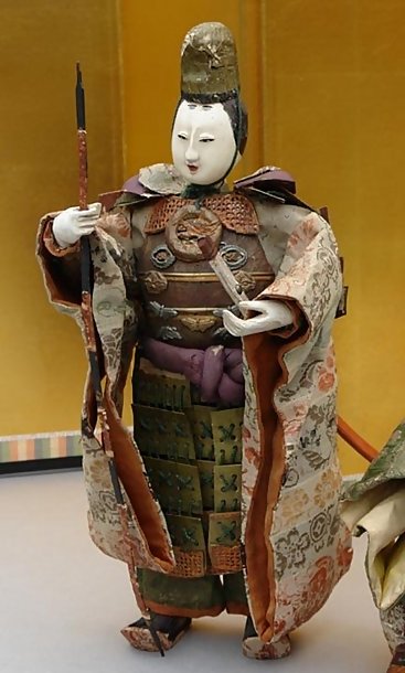 Unique Japanese Dolls Large Warrior Dolls Jingo Edo