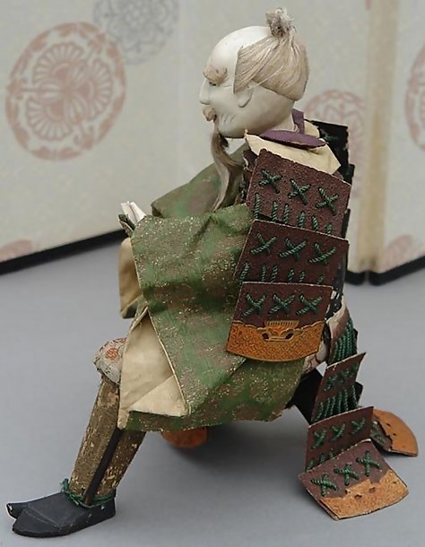 Unique Japanese Dolls Large Warrior Dolls Jingo Edo