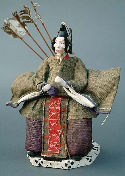 Unique Japanese Folk Hina Dolls, Imperial Guardsmen