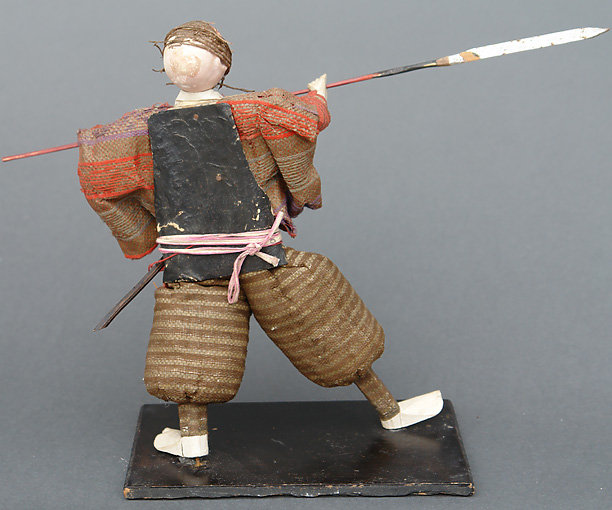 Japanese Takeda Samurai doll from Kabuki Theater