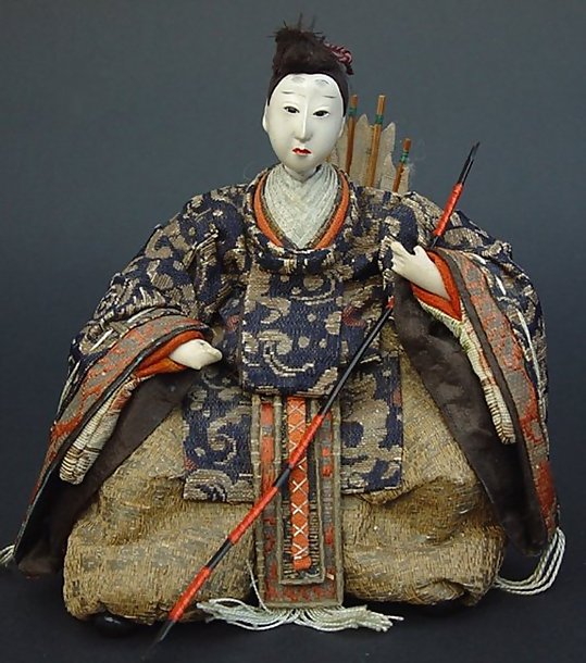 Antique Zuishin Japanese Hina Dolls