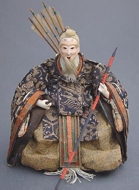 Antique Zuishin Japanese Hina Dolls