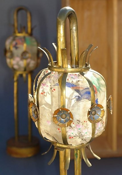 Large Antique Lanterns for Hina Dolls, One of a Kind