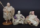 Three Servants Dolls, Japanese Hina Festival Doll