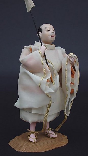 Three Servants Dolls, Japanese Hina Festival Doll