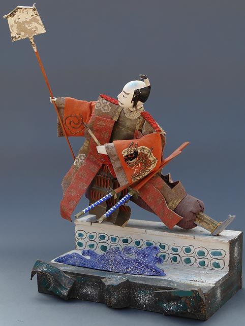 Award Winning Takeda Doll, Japanese Samurai Ningyo