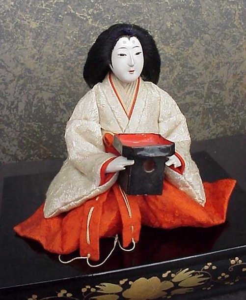 Antique Hina Dolls,  Merry Ladies-in-waiting