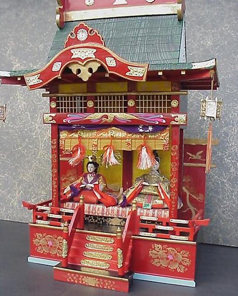 Old Japanese Hina Doll House #2 Hina Goten Palace