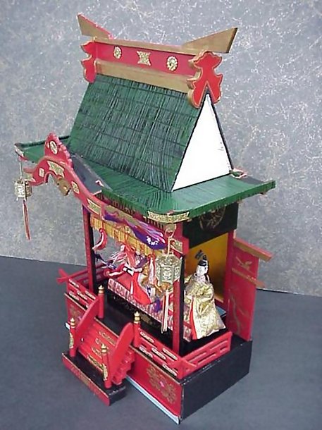 Old Japanese Hina Doll House #2 Hina Goten Palace