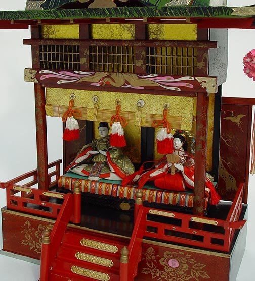 Old Japanese Hina Dolls House #3