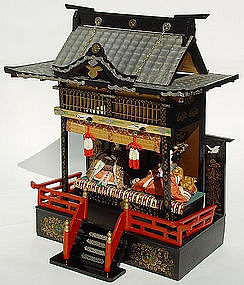 Old Japanese Hina Dolls House #4