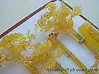 Bridal  Kanzashi Hair Accessories: set of 6