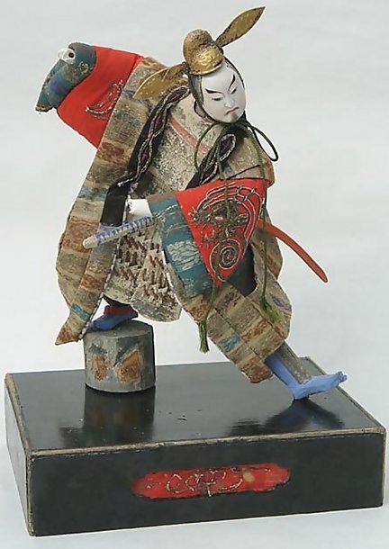 Antique Takeda Samurai Doll