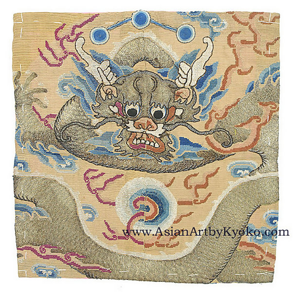 Antique Cloth, Chinese Emperor's Dragon Robe