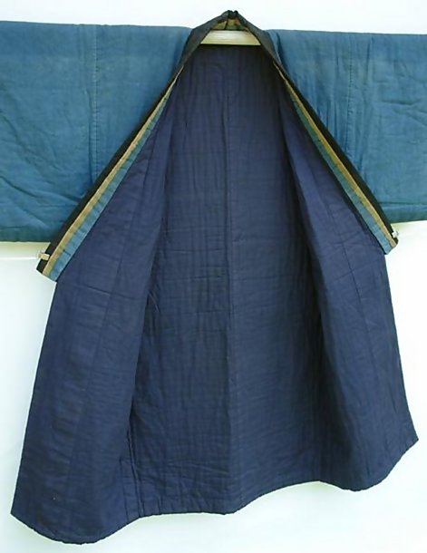 Japanese Fisherman's Cotton Celebratory Robe, Padded