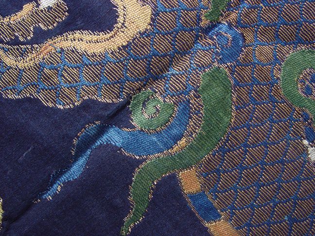 Antique Chinese Cloth, Imperial Court Dragon Robe