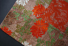 Kesa, Japanese Buddhist Priest's Robe, Chrysanthemum