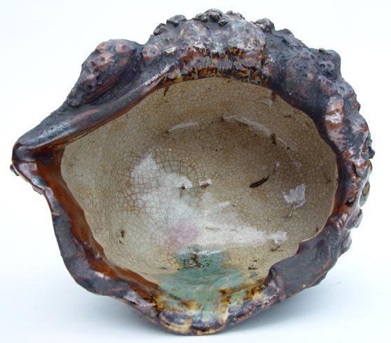 Old Japanese Shell Shape Katakuchi Bowl