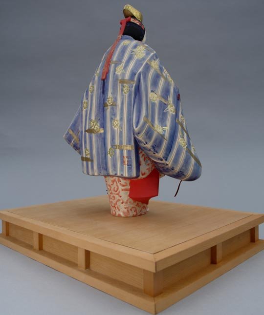 Large Hakata Ningyo (Doll) Matsukaze from Japanese Noh