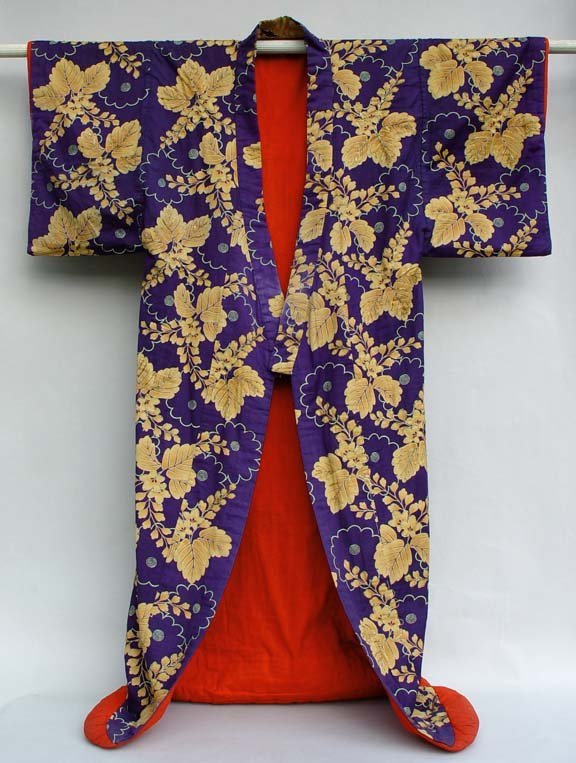 Japanese Uchikake Robe, Kabuki Stage Costume