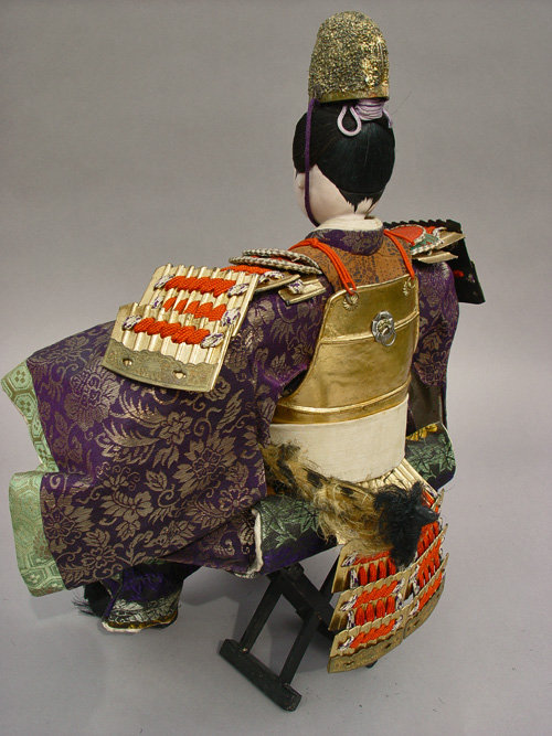 Antique Japanese Dolls, Emperor and Retainer