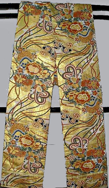 Gold Nishijin Japanese Silk Obi