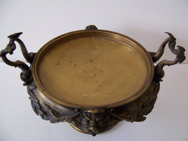 A Fine 19th Century European Bronze Tazza