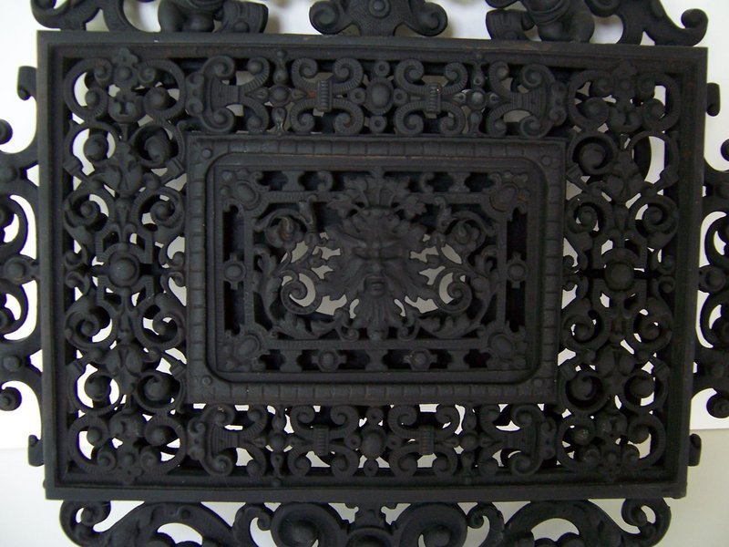 A Fine Cast Iron Letter Holder, Late 19th Century