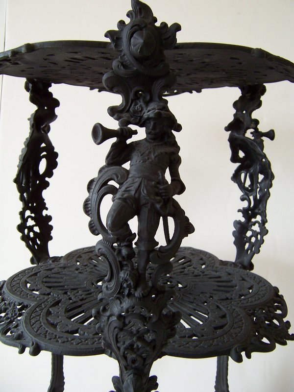 A Fine Cast Iron Plant Stand, late 19th Century