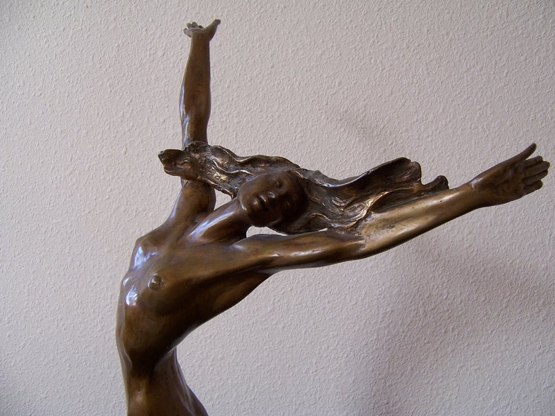 Misha Frid, &quot;Earth and Sky&quot; in Bronze