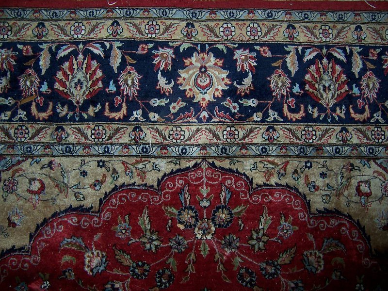 A Large and Very Fine Persian Rug