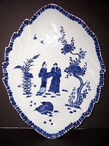 A Large Qianlong Period (1736-1795) Two Quail Platter