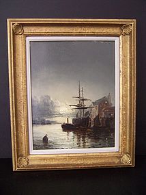 A Fine 19th Cent Oil Painting, William Anslow Thornley