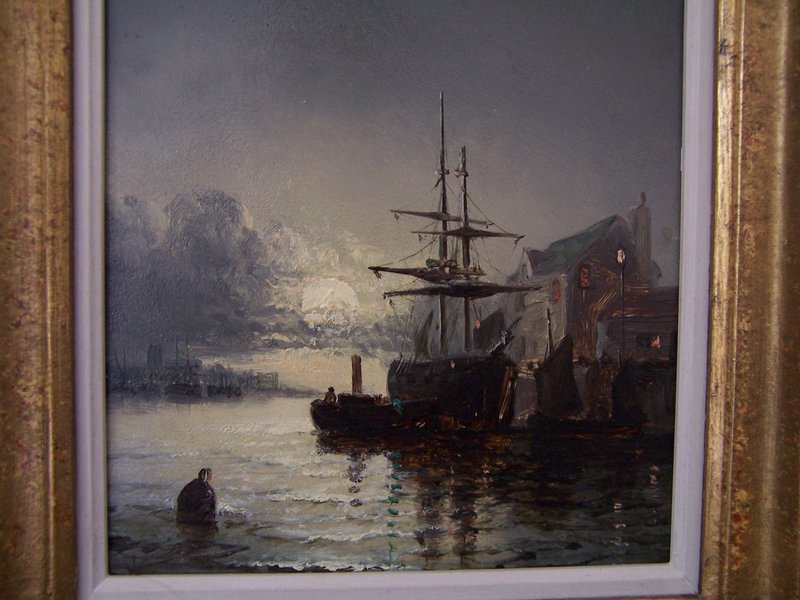 A Fine 19th Cent Oil Painting, William Anslow Thornley