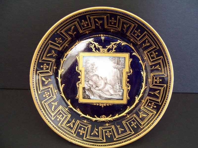 A  Fine 18th Century Niderviller (French) Saucer
