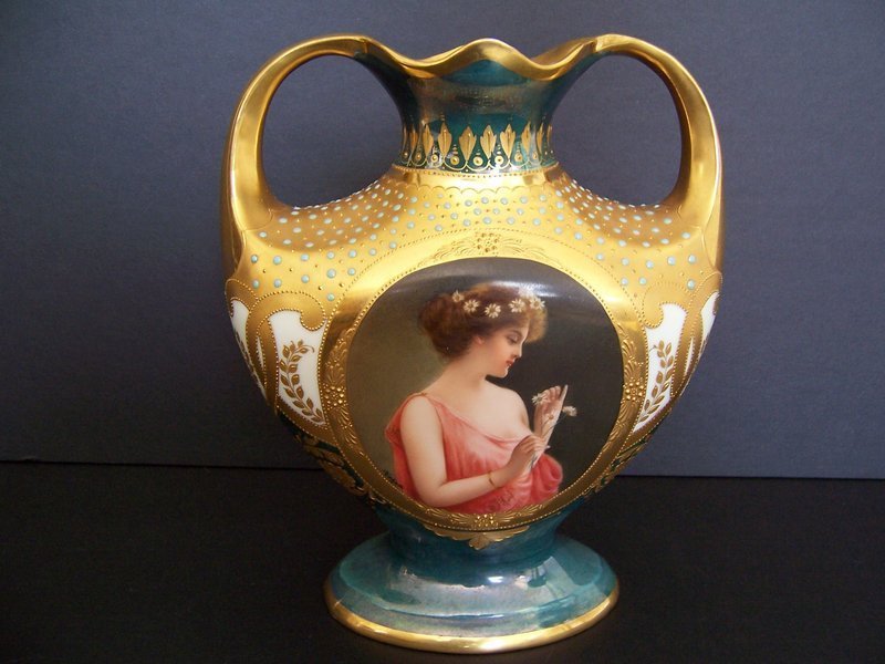 A Magnificent Late 19th Century Vienna Style Vase
