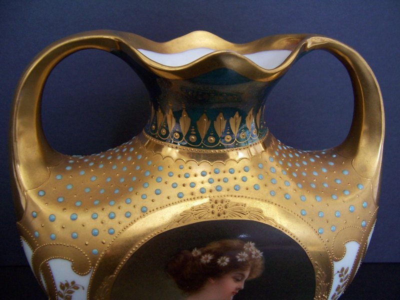 A Magnificent Late 19th Century Vienna Style Vase
