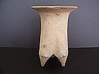 A Neolithic Xiajiadian Culture Tripod 2500-1500 BC