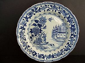 An Interesting 18th Century Chinese Export Plate