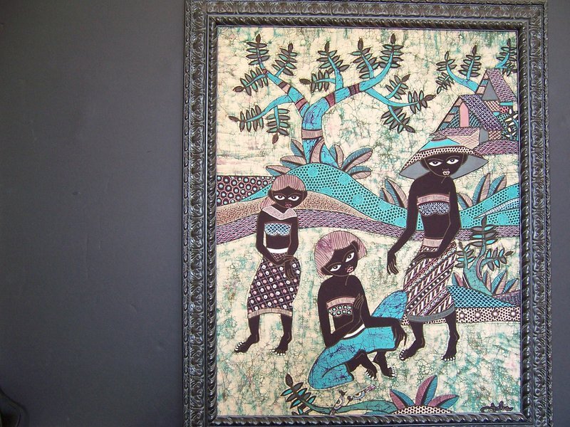 A Beautiful Indonesian Batik "Painting"