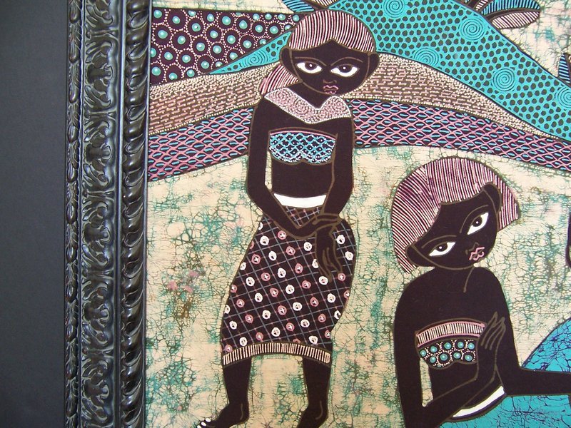 A Beautiful Indonesian Batik &quot;Painting&quot;
