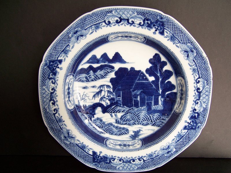 A Fine Pair of Qianlong (1736-1795) Soft Paste Dishes