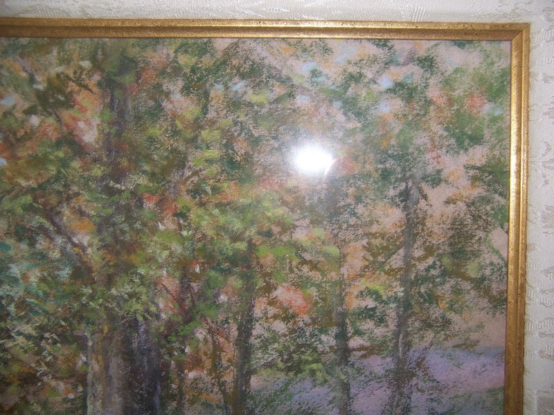A Good Original Pastel Painting by Luis Bodes