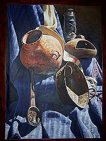A Fine Original Still Life Painting by Marcial Conza