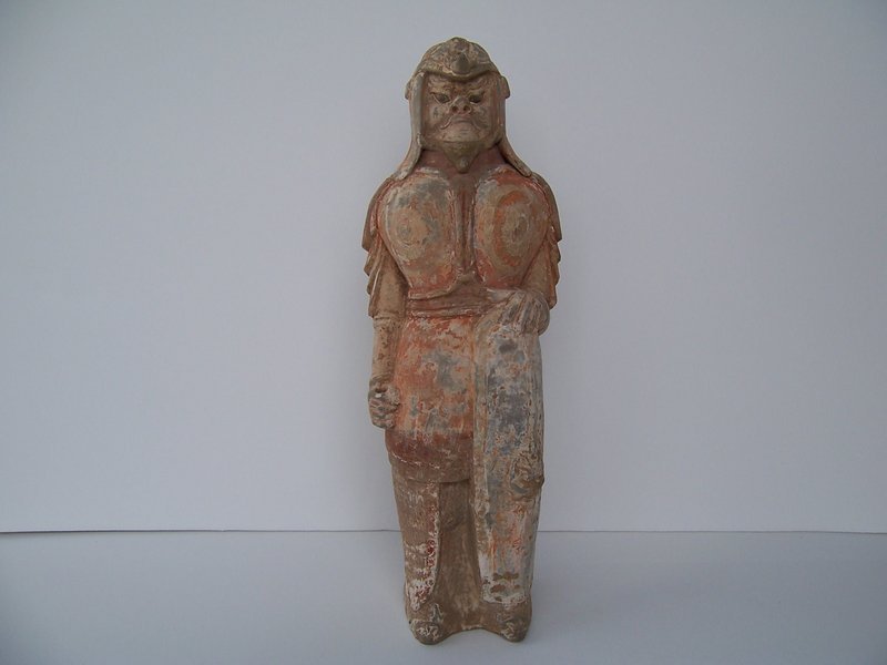 An Exceptional Northern Qi Tomb Guardian, 550-577 AD